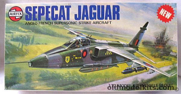 Airfix 1/72 Sepecat Jaguar Strike Aircraft - RAF, 03011-9 plastic model kit